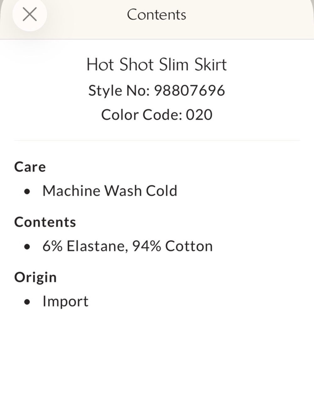 FP Movement Hot Shot Slim Skirt , brown earth, new, sz xl New item! - Picture 6 of 6